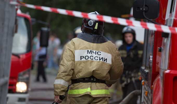 В Москве загорелся бизнес-центр «Гранд Сетунь Плаза». В горящем здании остаются люди