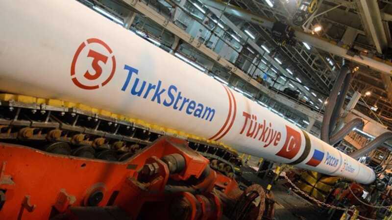 Поставки газа по «Турецкому потоку» увеличились на 16% из-за отказа ЕС от российского газа
