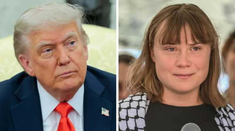 Трамп высказался по поводу задержания судна с Гретой Тунберг, отметив, что она "необычная и злобная"