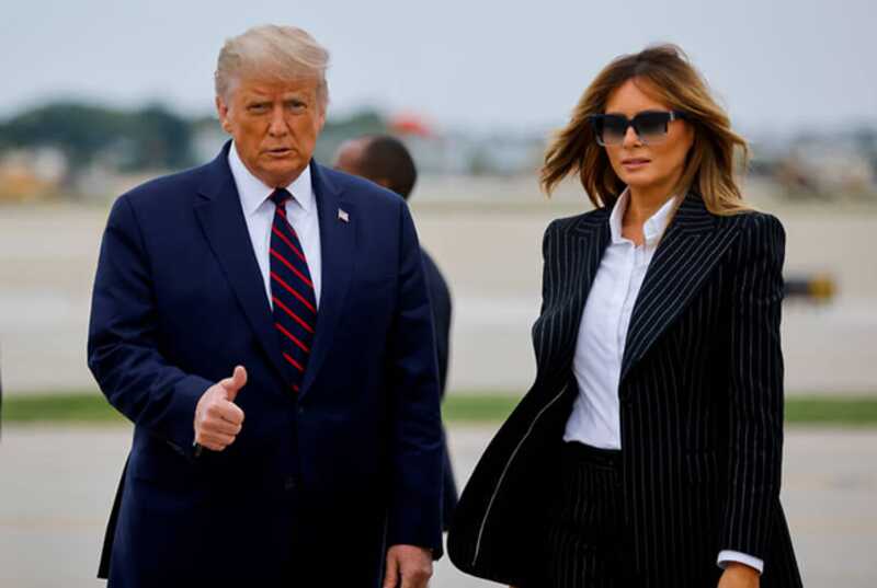 Белый дом опроверг информацию о разводе Мелании и Дональда Трампа
