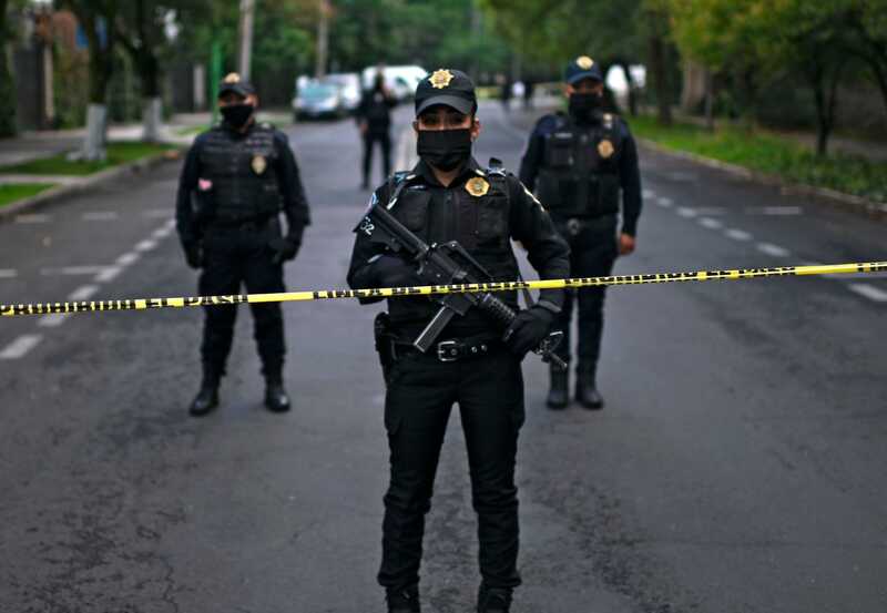 Mexican authorities discover a large burial site containing 32 corpses in Guanajuato