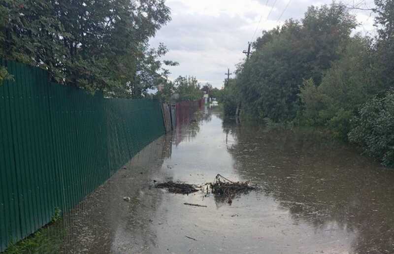 В Красноярском крае после наводнения оказалось под водой около 300 домов