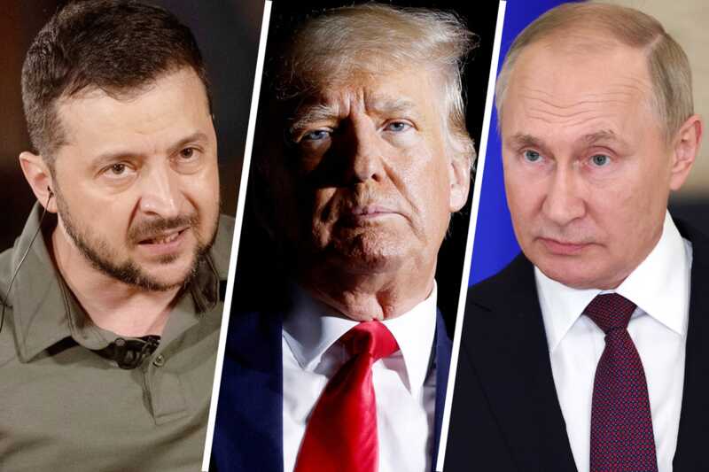 Трамп решил не приглашать Зеленского на переговоры с Путиным, которые состоятся на Аляске