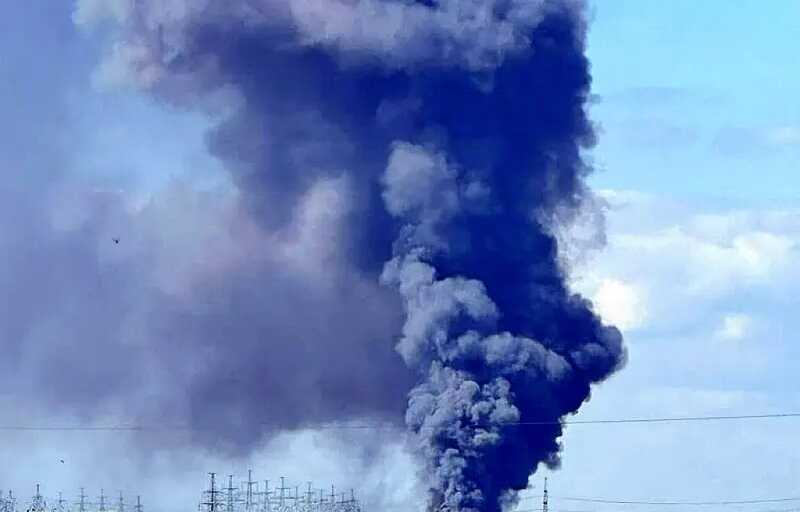 Под Рязанью произошел взрыв, вызванный пожаром на нефтепроводе