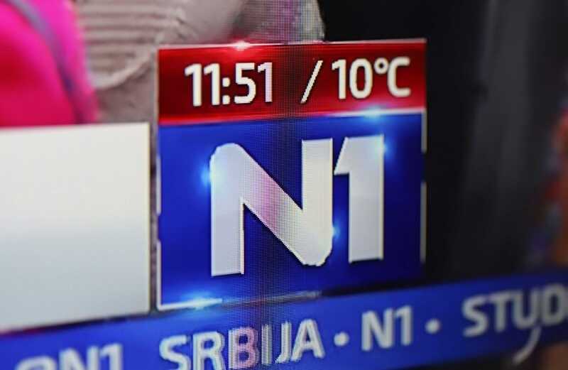 Serbian government supporters take steps to reform independent N1 channel