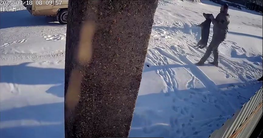 Похищение Дружка. Скрин с видео xhiriqqdidzhvls